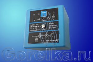 Контроль герметичности HONEYWELL A4021A 1002 проверяет эффективное закрытие газового мультиблока, измеряя дифференциальное давление между двумя клапанами во время испытательной последовательности.
Напряжение питания: 220-240 вольт, время теста 25 секунд.