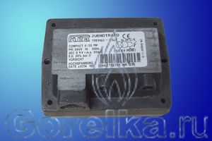 Трансформатор розжига FIDA COMPACT 8/20 PM 240V предназначен для поджига горючей смеси высоковольтной электрической дугой. Трансформатор поджига FIDA COMPACT 8/20 PM 240V имеет следующие характеристики: Напряжение питания 240 В / 50 Гц, 1A Напряжение поджига SEC 8 kV. Ток поджига 20 мА. PEAK 11.5 KV, ED 25% при 3 мин. Штекерный разъем питания (треугольник). Штекерный разъем кабеля поджига диаметром 4 мм. Аналог FIDA COMPACT 8/20 PM, разница в напряжении питания.