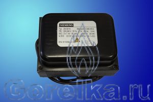 Трансформатор розжига ZM 30/14 0464164 предназначен для поджига горючей смеси высоковольтной электрической дугой создаваемой между электродами поджига. Трансформатор поджига ZM 30/14 0464164 имеет следующие характеристики: Напряжение питания 220-240 В / 50 Гц. Напряжение поджига 2 х 7 кВ. Сила тока 2,5 А. Ток поджига 30 мА. ED 33% при 3 мин. Кабель питания. Винтовая нарезка для кабеля поджига.