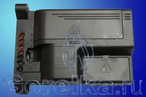 Блок управления ELCO TCG 511.00. Используется для пневморегулируемых газовых горелок:
Вcтроенные разъемы для подключения кабелей компонентов (газового клапана, электродвигателя, реле давления воздуха.
Вывод на информационный жидкокристаллический экран 65300790.
Встроенный 7-контактный разъем.
Предохранительное время TS = 3 с.
Версия прошивки менеджера 2.1x.
Заменен на менеджер горения с новой прошивкой 2.2x 65301021.