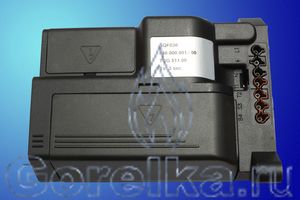 Блок управления ELCO TCG 511.00. Используется для пневморегулируемых газовых горелок:
Вcтроенные разъемы для подключения кабелей компонентов (газового клапана, электродвигателя, реле давления воздуха.
Вывод на информационный жидкокристаллический экран 65300532.
Встроенный 7-контактный разъем.
Предохранительное время TS = 3 с.
Версия прошивки менеджера 1.xx.
Заменен на менеджер горения с новой прошивкой 2.0x 65300789.