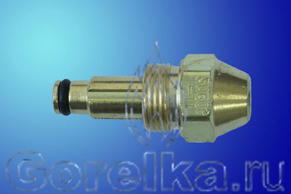 Форсунка на отработке DELAVAN SNA 1.00
Расход топлива: от 2.73 до 4.35 литра в час.
Давление воздуха: от 0.20 до 0,34 bar.
Форсунка для отработанного масла DELAVAN 30609-11 применяется в различных теплогенераторах, а так же в горелках Kroll и Giersch работающих на отработке как сопло для распыления и последующего сжигания отработанного масла.