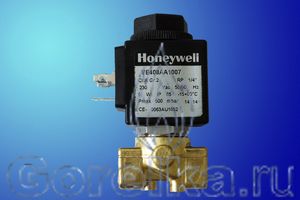   Honeywell VE408AA1007. : 1/4. Pmax 500 mbar.  230 V  50 Hz.    - 15 + 60 .