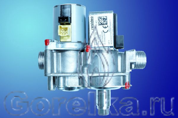   Honeywell VK8515MR4571.  : 1,5 - 15 mbar. Pmax 65 mbar. : V1:  22 Vdc, V2: 2X115 mA, V3 - 22 Vdc. 