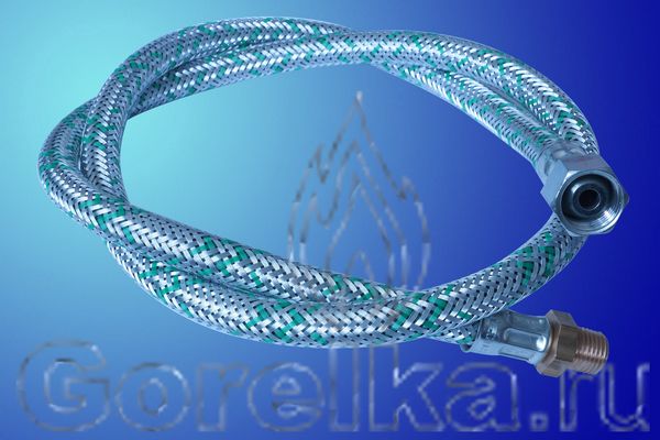 Жидкотопливный маслостойкий шланг GOK для солярочной горелки. Длина: 1000 мм . Внешний диаметр шланга: 12 мм. Внутрений диаметр шланга: 8 мм. Присоединение: 1/4