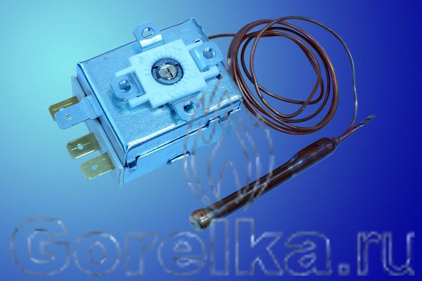 <P>Термостат для котла регулировочный IMIT TR2 9325 540957/A.</P>
<P>РЕГУЛИРОВКА ШЛИЦЕВОЙ ОТВЁРТКОЙ! </P>
<P>Диапазон регулирования <STRONG>30 - 200</STRONG>° С </P>
<P>Угол поворота <STRONG>270</STRONG>° С<STRONG> </STRONG> </P>
<P>Капилляр диаметр <B>1,5 X 1000 мм</B> </P>
<P>Баллон диаметр <B>6,5 X 60 мм</B> </P>
<P>Материал <B>медь</B> </P>
<P><B>3-</B>контактный + <B>1</B> контакт заземление </P>
<P>Ширина корпуса <B>38 X 44 мм</B> </P>
<P><B>4</B> отверстия для фиксации <B>M4</B></P>