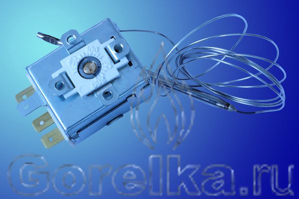 <P>Термостат для котла регулировочный IMIT TR2 9374 540877/A.</P>
<P>РЕГУЛИРОВКА ШЛИЦЕВОЙ ОТВЁРТКОЙ! </P>
<P>Диапазон регулирования <STRONG>0 - 200</STRONG>° С </P>
<P>Угол поворота <STRONG>260</STRONG>° С<STRONG> </STRONG> </P>
<P>Капилляр диаметр <B>1,0 X 1000 мм</B> </P>
<P>Баллон диаметр <B>5 X 100 мм</B> </P>
<P>Материал <STRONG>сталь</STRONG></P>
<P><B>3-</B>контактный + <B>1</B> контакт заземление </P>
<P>Ширина корпуса <B>38 X 44 мм</B> </P>
<P><B>4</B> отверстия для фиксации <B>M4</B></P>