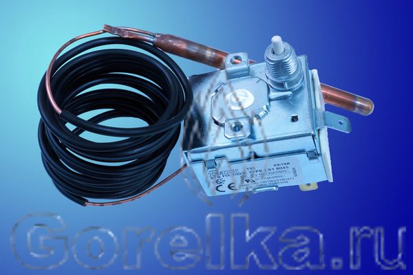 <P>Термостат для котла предохранительный STB IMIT LS1 8045 541603/A.</P>
<P>Температура срабатывания <STRONG>100° С</STRONG> </P>
<P>Капилляр диаметр <B>1,5 X 2000 мм</B> </P>
<P>Баллон диаметр <B>6,5 X 100 мм</B> </P>
<P>Материал <B>медь</B> </P>
<P><STRONG>2 </STRONG>клеммы + <B>1</B> клемма заземления </P>
<P>Ширина корпуса <B>38 мм</B> </P>
<P><B>2</B> отверстия для фиксации <B>M4</B></P>
<P> </P>