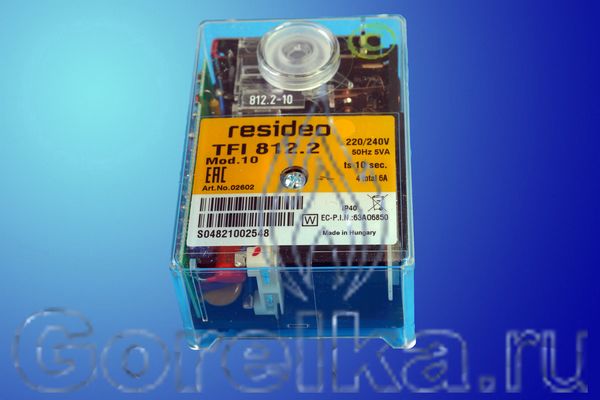   TFI 812.2  Mod 10 SATRONIC RESIDEO HONEYWELL.   TFI 812.2  Mod 10 SATRONIC RESIDEO HONEYWELL,   TFI 812.2  Mod 10 SATRONIC RESIDEO HONEYWELL 02602
