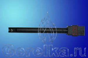 Фотодатчик SATRONIC MZ 770 S 105,5 мм, применяется с автоматами горения Satronic - Honeywell для контроля горения жидкотопливных горелок. Датчик пламени MZ 770 S используются главным образом с топочными автоматами Satronic - Honeywell типа DKO 970, DKO 972, DKO 974, DKO 976, DKO 992, DKO 996. DMO 976, DKW 974, DKW 976. SH 113, SH 213. TF 830, TF 832, TF 834, TF 836. TF 844, TF 974, TF 976. TTO 872, TTO 876. MMO 872, MMO 876, для контроля пламени горелок малой мощности в видимом световом спектре. Датчик контроля пламени SATRONIC MZ 770 S имеет длинну 105.5 мм. Датчик наличия пламени SATRONIC MZ 770 S срабатывает на раскаленный огнеупорный кирпич топочной камеры, освещение котельной или дневной свет. В зависимости от комплектации датчик пламени горелки SATRONIC MZ 770 S может крепиться как при помощи мягкой пластмассовой вставки, так и при помощи пластикового зажима.